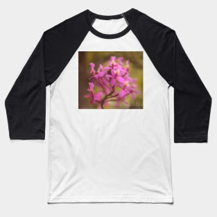 Crucifix Orchid Bunch Baseball T-Shirt